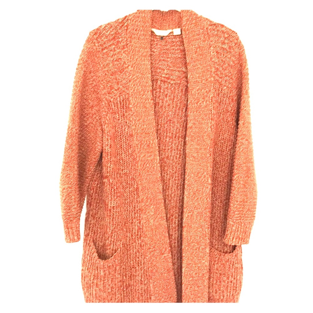 Lucky Brand Buttonless Sweater w/Pockets